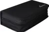 A black CD wallet is shown against a white background. Podgląd zdjęcia produktu