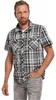 Brandit Roadstar Shirt Short Sleeve noir/anthracite, XL Voir les images du produit 1