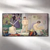 Wandbild Leinwand Bilder Wanduhr Geräuschlos Kunstdruck Produktbild-Vorschau 2