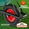 GARDEBRUK® Brouette 100L max. 250kg brouette jardin Voir les images du produit 5
