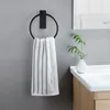 Handtuchring Schwarz Handtuchhalter Ring Ohne Bohren Produktbild-Vorschau 1