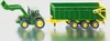 Siku Traktor JOHN DEERE mit Anhänger grün; 1843 Produktbild-Vorschau 2