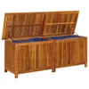 vidaXL Skrzynia ogrodowa 150x50x58 cm z litego drewna Podgląd zdjęcia produktu 11