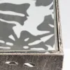 Gilde Säule, "Flora", Blattmotiv, Glas, Metall, Produktbild-Vorschau 5