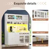 Armoire haute Flieks avec casier à bouteilles et Voir les images du produit 6
