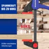 WORKPRO Einhandzwingen 2 Stück, Schraubzwingen Set 2 in 1, Produktbild-Vorschau 8