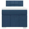 Boxspringbett mit Matratze Blau 100x200 cm Stoff, Produktbild-Vorschau 6