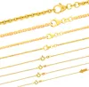 Goldkette Ankerkette Länge 60cm - Breite 1,1mm - 333-8 Produktbild-Vorschau 3