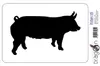 Aufkleber / Autoaufkleber - JDM - Die cut - HOG SILHOUETTE Produktbild-Vorschau 2