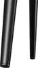 A close-up view of the legs of two black chairs. Produktbild-Vorschau