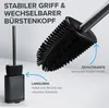 ovimar Toilettenbürste Falketind | Gunmetal | Silikon Produktbild-Vorschau 4