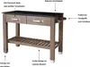 Dehner Premium Holzpflanztisch Windsor, ca. 110 x 55 x 84 Produktbild-Vorschau 2