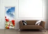 Wallario selbstklebende Türtapete 93 x 205 cm - Mohnblumen Produktbild-Vorschau 3