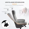 HOMCOM Relaxsessel mit Fußhocker verstellbare Rückenlehne Produktbild-Vorschau 4