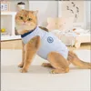 INF Tuta post-operatoria estiva per gatto in poliestere Anteprima dell’immagine prodotto 7