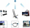 Karta sieciowa PCIe do komputera PC z WiFi + Bluetooth 4.1 Podgląd zdjęcia produktu 6