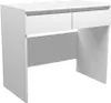 A white desk with two drawers against a white background. Náhľad obrázku produktu