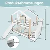 okwish Etagenbett 90×200 Bettgestell ohne Produktbild-Vorschau 6