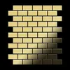 Mosaik Fliese massiv Metall Messing gewalzt gold 1,6mm Produktbild-Vorschau 3