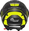Germot Motorrad Jethelm GM 650 Matt Schwarz/Fluo-Gelb-S Produktbild-Vorschau 3