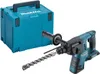 A teal Makita rotary hammer drill and a teal storage case are shown against a white background. A drill bit is attached to the drill. Anteprima dell’immagine prodotto