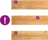 vidaXL Stopnie schodowe 2 szt. Jasnobrązowe 100x25x2 cm Podgląd zdjęcia produktu 6