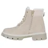 VAN HILL Damen Warm Gefütterte Worker Boots Stiefeletten Produktbild-Vorschau 2