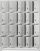 A grid of metal lockers, some with doors open and some closed. Anteprima dell’immagine prodotto