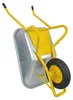 Matrix Schubkarre Profi 100l 250kg Luftrad Bauschubkarre Produktbild-Vorschau 1