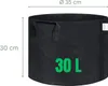 CINNEA Pflanztasche 30L aus Filz-Stoff, Pflanzsack Produktbild-Vorschau 2