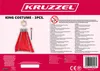 Set costume da re 3 pezzi. Kruzzel 20560 Anteprima dell’immagine prodotto 12