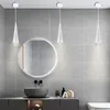 Mini Weiß Pendelleuchte Einstellbare Moderne Led Produktbild-Vorschau 3