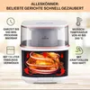 Air Bloom Heißluftfritteuse Dampffunktion 1500W 7,5 Liter Produktbild-Vorschau 9