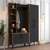Skye Decor, Viyana DA - ořech, antracit, předsíňový stojan, Náhled obrázku produktu 3