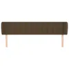 VidaXL 3117595, Dark brown, Polyester, Holz, 1830 mm, 78 Produktbild-Vorschau 3