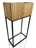 Blumenbeet čtvercový LOFT FIORINO Lamely 42x22x80 cm Náhled obrázku produktu 2