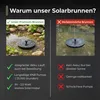 Solar Springbrunnen Premium Set mit Akku - anthrazit, Ø 39 Produktbild-Vorschau 6