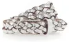 Vanzetti Leder Gürtel Braided Women's Belt W95 Silver Produktbild-Vorschau 5