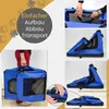 Faltbare Hundebox Transporttasche Transportbox Auto für Produktbild-Vorschau 5