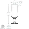 Szklanka Nevakar, LAV, szklana, do piwa, 385 ml, 66x190 mm, Podgląd zdjęcia produktu 8