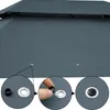 CASARIA® Pavillon de jardin 3x4m Topas métal hydrofuge Voir les images du produit 3