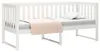 Sofá cama sin colchón madera maciza de pino blanco 80x200 Vista previa de la imagen del producto 4