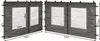 2 Seitenteile aus PE mit Fenster 300x195cm / 400x195cm  für Produktbild-Vorschau 3