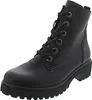 A black lace-up boot is shown against a white background. Anteprima dell’immagine prodotto