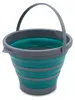 3.02 Faltbarer Eimer 10 Liter - ca. Ø 32 cm - Camping Eimer Produktbild-Vorschau 1