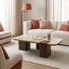 Couchtisch SURAT mit doppelter Tischplatte aus Mangoholz Produktbild-Vorschau 2