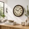AMS Funk-Wanduhr, Funkwerk, D42x8cm, 5977 Produktbild-Vorschau 4