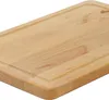 A close-up, angled view of a wooden cutting board on a white background. Anteprima dell’immagine prodotto