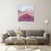 Bilder auf glas - Einteilig - Marmor Pink Violett - 60x60cm Produktbild-Vorschau 7