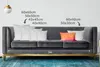 MuchoWow® Zierkissen Sofakissen Wohnzimmer Dekokissen 50x30 Produktbild-Vorschau 3